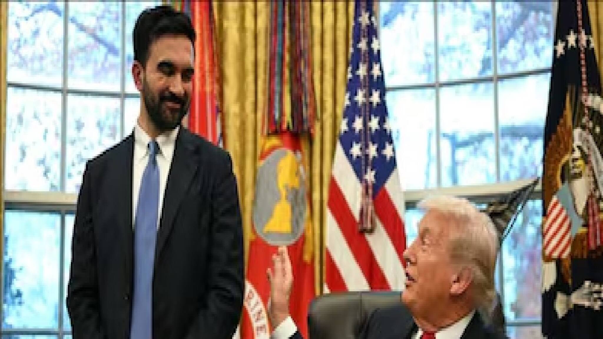 রাগ গলে জল! আগে যা হয়েছে তার ব্যাখ্যা চান না, হোয়াইট হাউসে ‘বন্ধুত্বপূর্ণ’ বৈঠকে ট্রাম্প–মামদানি