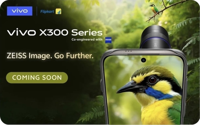 Vivo X300 Pro-তে থাকবে একটি ৫০MP Sony LYT828 প্রাইমারি ক্যামেরা, একটি ২০MP আল্ট্রা-ওয়াইড এবং একটি ২০০MP Samsung HPB পেরিস্কোপ টেলিফটো ক্যামেরা, এবং সামনের দিকে একটি ৫০MP ক্যামেরা থাকবে।