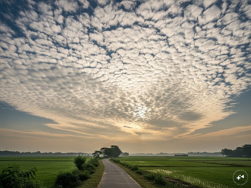 রবিবার থেকে দক্ষিণবঙ্গে ধীরে ধীরে আবহাওয়ার উন্নতি হবে। বৃষ্টির পরিমাণ কিছুটা কমলেও বেশিরভাগ জেলায় আংশিক মেঘলা আকাশ থাকবে, এবং দু’-এক পশলা বজ্রবিদ্যুৎ সহ হালকা বৃষ্টির সম্ভাবনাও উড়িয়ে দেওয়া যাচ্ছে না।
