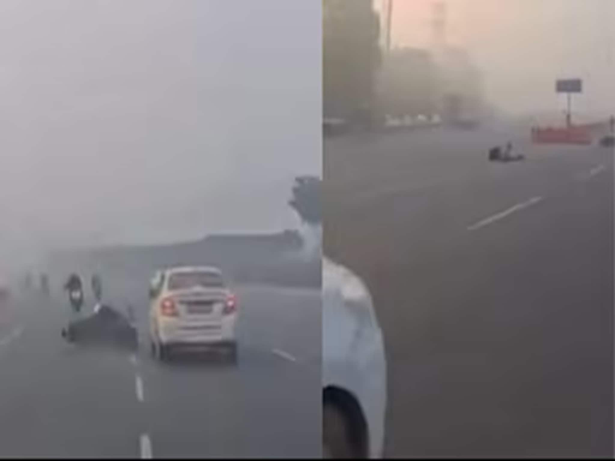 দিল্লি–গুরুগ্রামে হাইওয়েতে কুয়াশার কারণে মারাত্মক দুর্ঘটনা! দিল্লি–গুরুগ্রামে হাইওয়েতে কুয়াশার কারণে মারাত্মক দুর্ঘটনা!