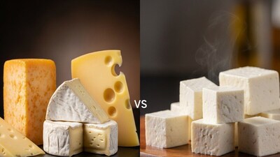 চিজ বনাম পনির