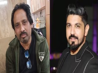 Left) Manager Bharat Singh Kohli, Chairman of Romeo Lane, Birch , Saurabh Luthra (Right)