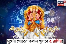 ৫ দিন পর সূর্যের গোচর! ডিসেম্বর থেকেই কপাল খুলবে ৫ রাশির, চাকরিতে প্রোমোশন পাকা, নতুন বছরে