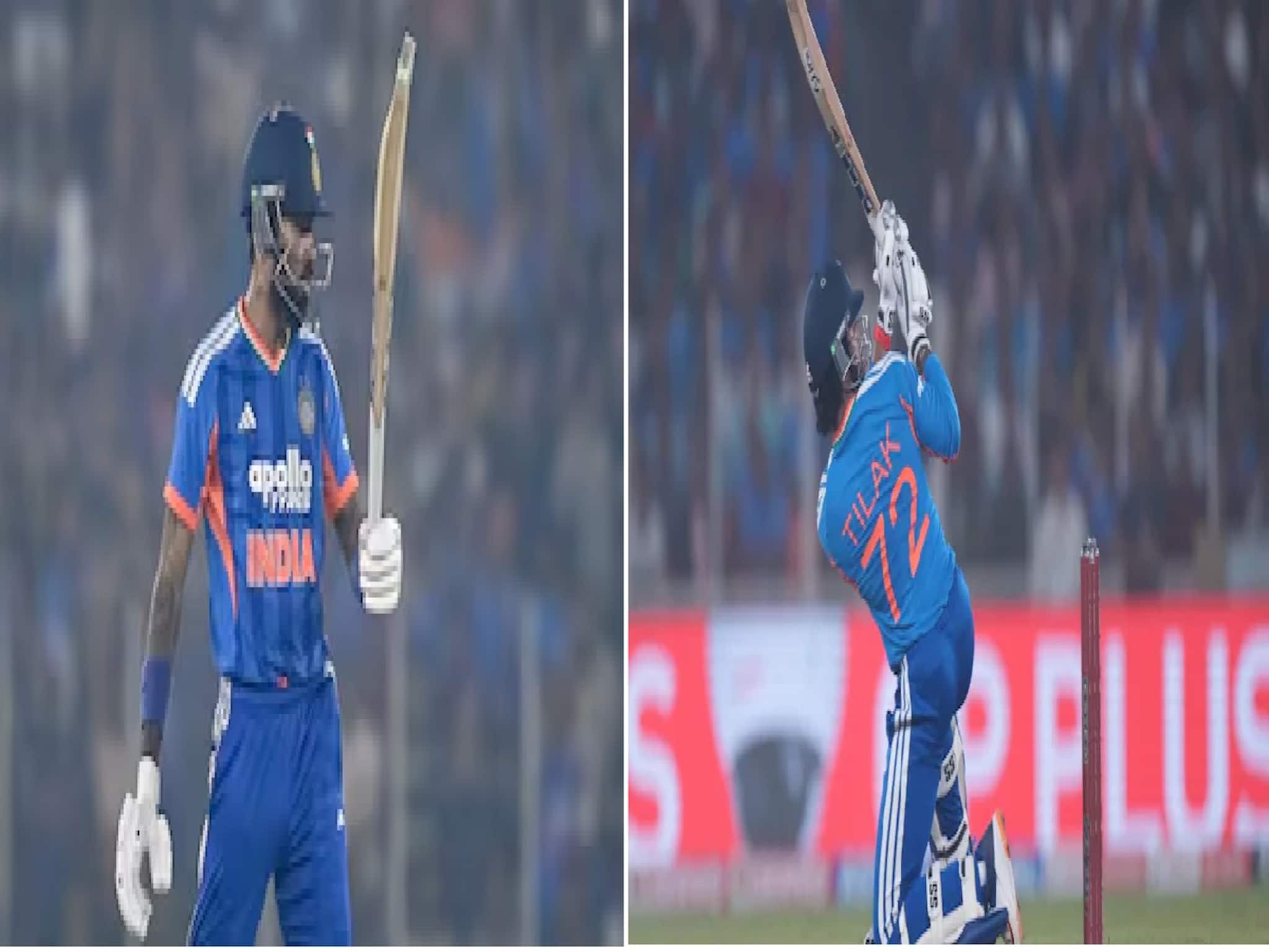 হার্দিক-তিলকের জোড়া ব্যাটে রানের ফুলঝুরি, নতুন নজির গড়লেন পান্ডিয়া