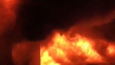 নিউ টাউনে আগুন