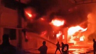 Massive Fire in Dadra Industrial Area