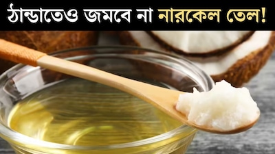 শীত যতই পড়ুক, জমবে না নারকেল তেল! কনকনে ঠান্ডাতেও থাকবে দিব্যি তরল, ৪ সেরা উপায় শিখে নিন