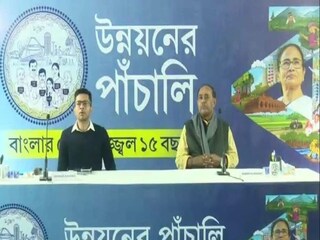 ভার্চুয়াল বৈঠকে অভিষেক বন্দ্যোপাধ্যায় এবং সুব্রত বক্সি৷ 