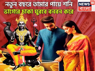 নতুন বছরে শনির ঝড়! সাফল্যের ফল হাতে, পাতে, তামার পায়ে অঢেল দেবেন সূর্যপুত্র