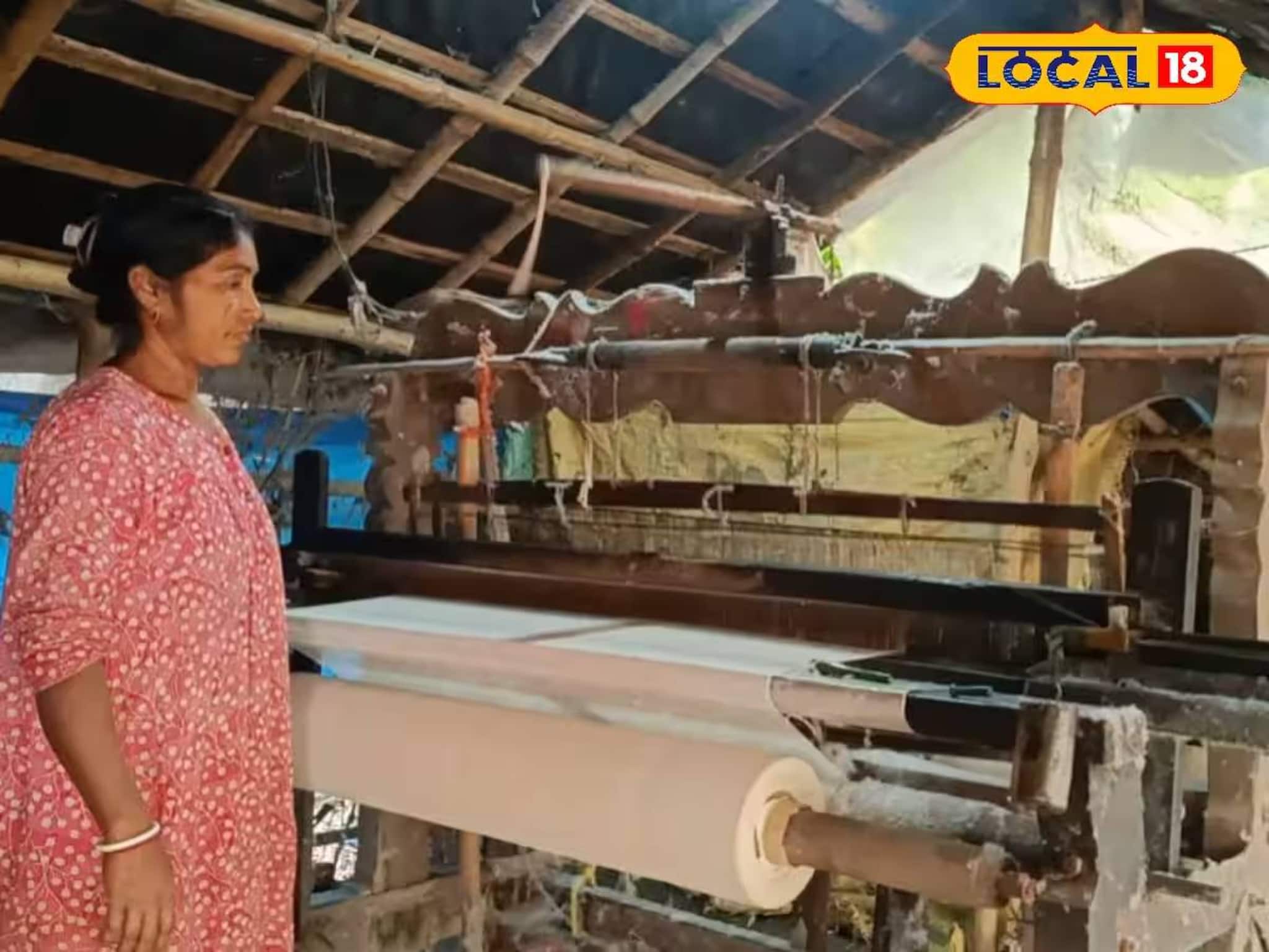 হারিয়ে যাওয়ার মুখ থেকে কামব্যাক! মজুরি বাড়তেই ঘুরে দাঁড়াচ্ছে বসিরহাটের তাঁতশিল্প