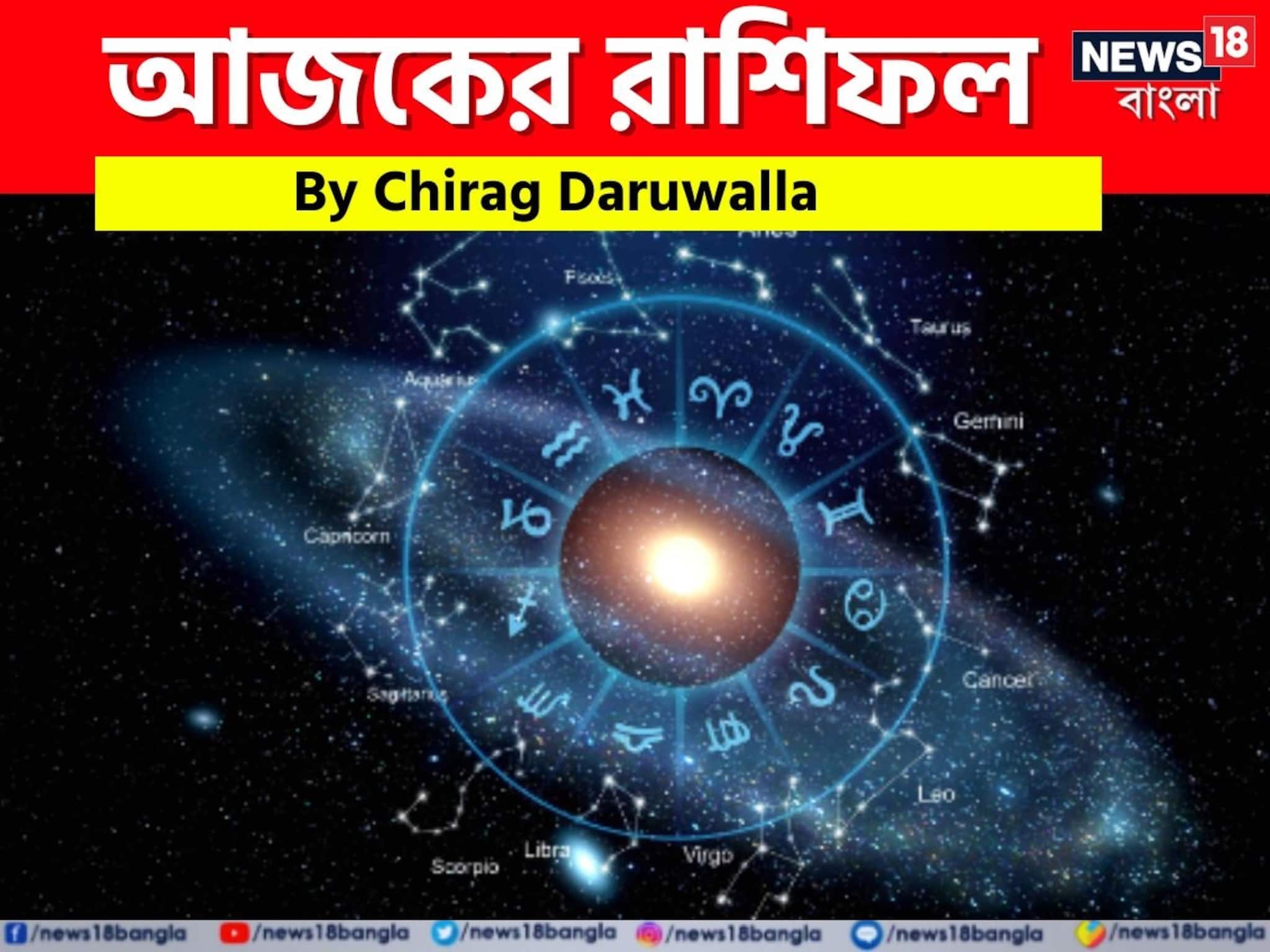 Ajker Rashifal | Horoscope Today: রাশিফল ৭ ডিসেম্বর, ২০২৫: দেখে নিন আপনার আজকের দিন নিয়ে কী জানাচ্ছেন জ্যোতিষী চিরাগ দারুওয়ালা