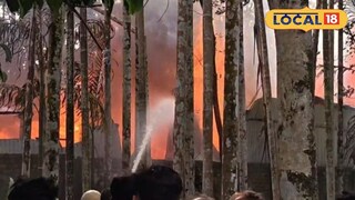 ধূপগুড়িতে গোডাউনে আগুন ধূপগুড়িতে গোডাউনে আগুন