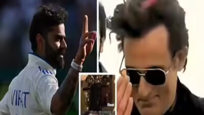 অক্ষয় খান্না-র আগে বিরাট-রোহিতরা নেচেছিলেন 'ধুরন্ধর' ডান্স