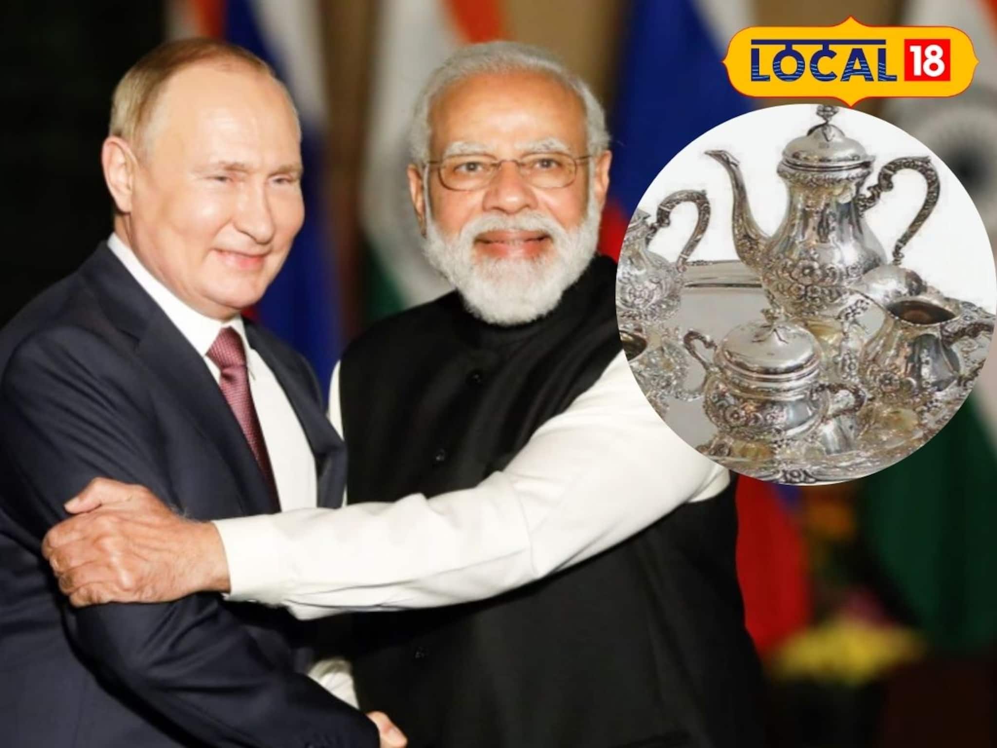 বিশেষ উপহার নরেন্দ্র মোদির তরফ থেকে, বাংলার তৈরি রুপোর টি-সেট রাশিয়ায় নিয়ে গেলেন পুতিন!