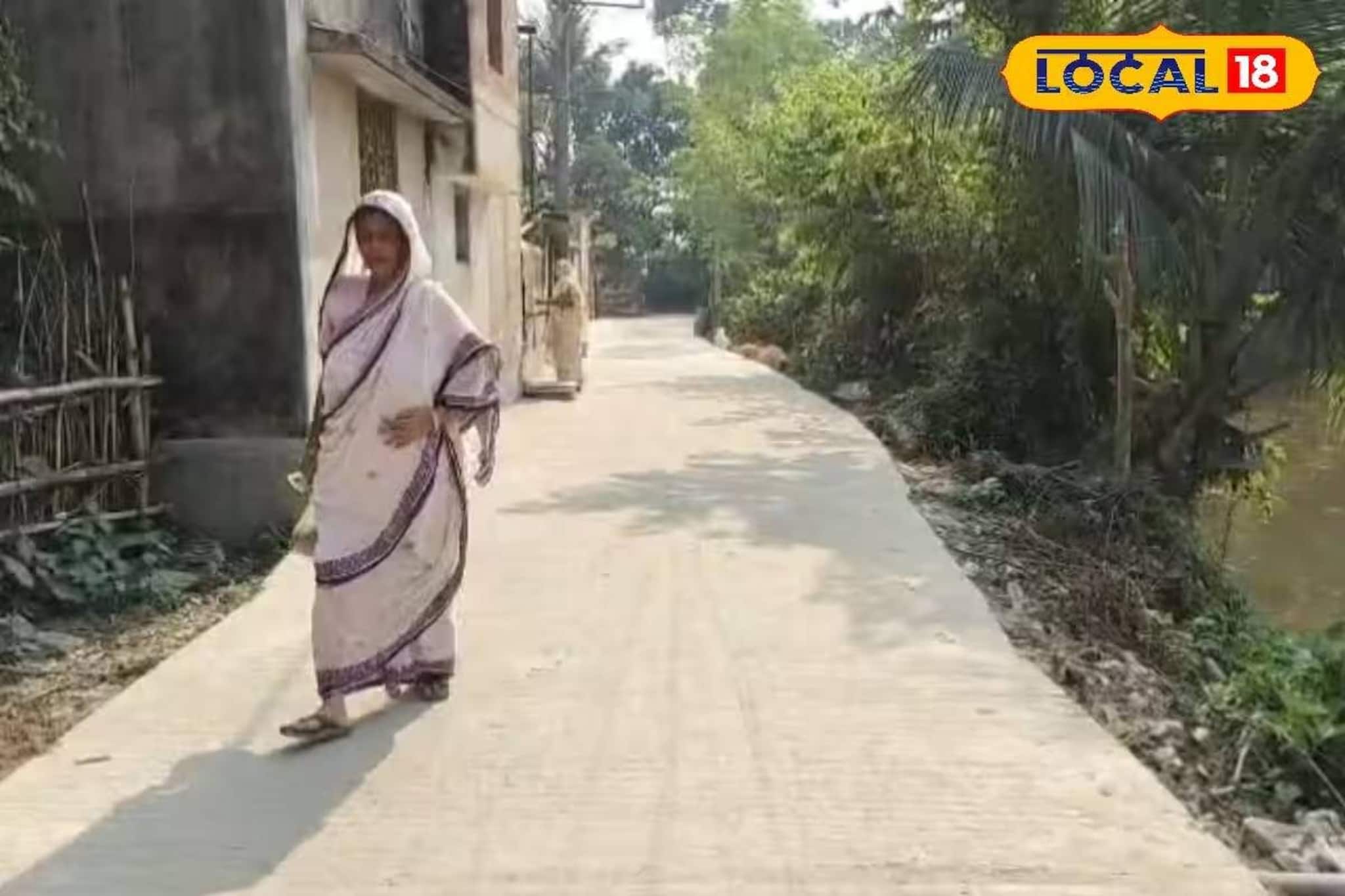 স্বাধীনতার পর গ্রামে প্রথম পাকা রাস্তা! ভোটের সময় দেওয়া কথা রাখলেন বিধায়িকা