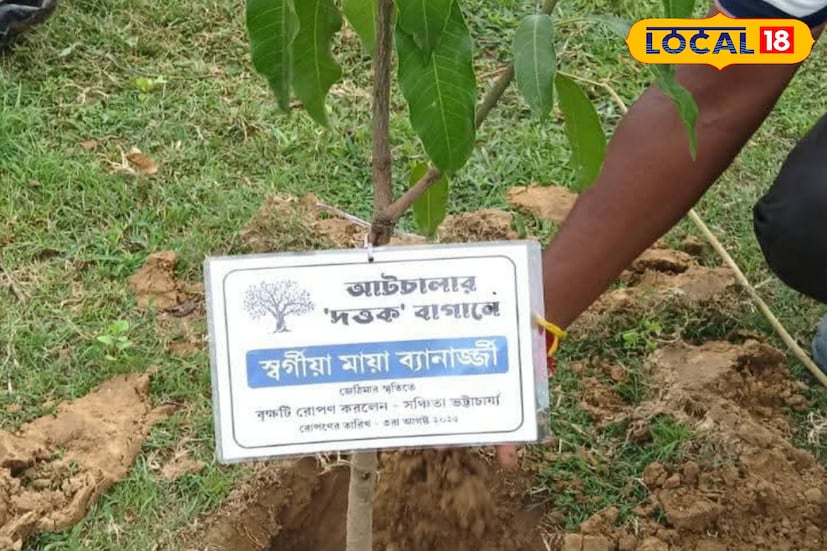 যে বাগানের প্রতিটি গাছের গায়ে ঝুলছে হারানো প্রিয়জনদের নাম। মানুষগুলো এখন আর নেই। তবে না থেকেও ভীষণ ভাবে থেকে গিয়েছে পরিবার পরিজনের সঙ্গে।