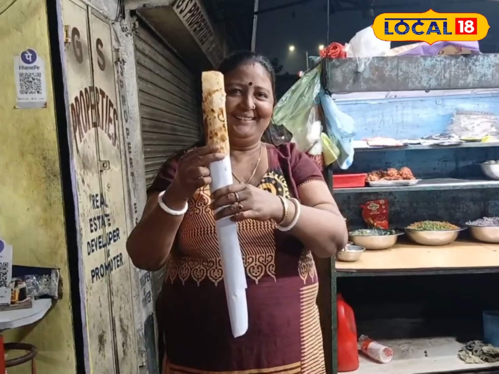 Egg Roll: ২ ফুটের ‘জায়েন্ট রোল’ তাও মাত্র ৫০ টাকায় ! জানেন কোথায় পাবেন?