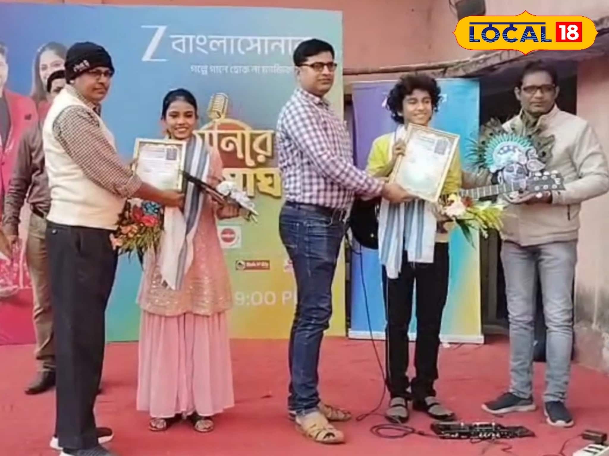 বাংলার গর্ব দুই খুদে, রিয়্যালিটি শো–তে ঝড় তুলছে রকস্টার জুটি সাগ্নিক-তিয়াসা