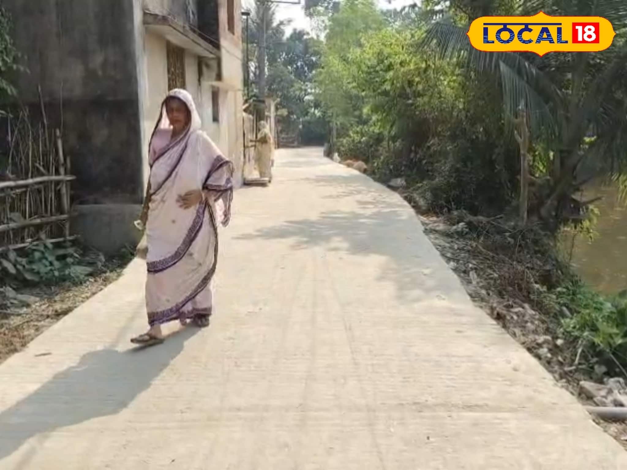 জল-কাদা যন্ত্রণার শেষ! কালীগঞ্জের ছুটিপুরে ঝকঝকে কংক্রিটের রাস্তা জল-কাদা যন্ত্রণার শেষ! কালীগঞ্জের ছুটিপুরে ঝকঝকে কংক্রিটের রাস্তা