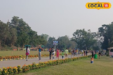 শীতের শুরুতেই পর্যটক দারুন ভিড় জমাচ্ছে বোটানিকাল গার্ডেনে!