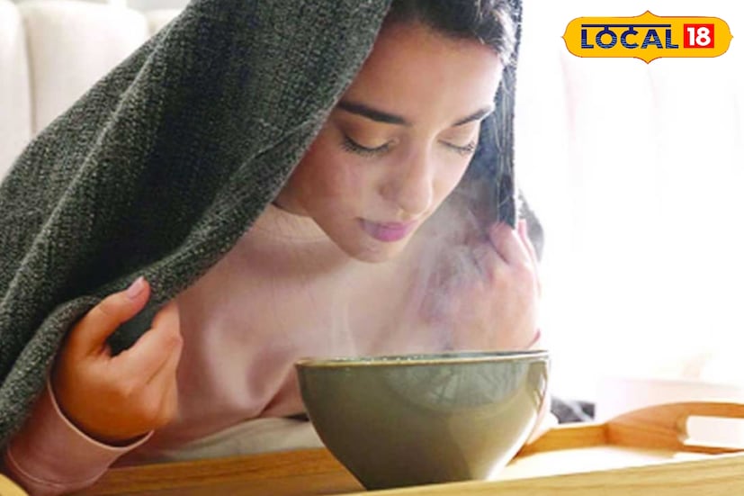 গরম ভাপ নেওয়াও গলা ব্যথা ও নাক বন্ধাভাব কমাতে বিশেষ উপকারী। একটি বাটিতে গরম জল নিয়ে মাথায় তোয়ালে দিয়ে কয়েক মিনিট ভাপ নিলে গলা ভিজে থাকে এবং কফ জমাট ভাব কমে।