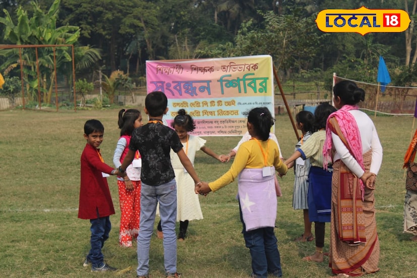 কোথাও লুডু খেলার মধ্য দিয়ে বর্ণপরিচয় কিংবা সংখ্যা নির্বাচন, অন্যদিকে একসঙ্গে বিদ্যালয়ে বেঁধে থাকার জন্য বিশেষ ভাবনা। বিদ্যালয়ের কর্তৃপক্ষের এহেন আয়োজন এবং পাঠ্যপুস্তক এর পড়াশোনা থেকে এক আলাদা উদ্যোগে খুশি অভিভাবক থেকে শিক্ষা অনুরাগীরা।(তথ্য ও ছবি: রঞ্জন চন্দ)