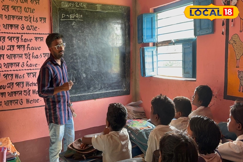 এমন শিক্ষক আজকাল সত্যিই বিরল। পূর্ব বর্ধমান জেলার ভাতার ব্লকের ঝুঝকাডাঙ্গা গ্রামের বাসিন্দা মিসকিন মণ্ডল যেন স্কুলের চার দেওয়াল পেরিয়ে পড়ুয়াদের আপন ‘দাদা’ হয়ে উঠেছেন। মেনাডাঙ্গা আদিবাসী প্রাথমিক বিদ্যালয়ের এই শিক্ষক শুধু পড়ান না, বরং ভালবাসা, যত্ন আর দায়িত্ববোধ দিয়ে গড়ে তুলেছেন এক মানবিক শিক্ষালয়। বিদ্যালয়ের সকল পড়ুয়াই আদিবাসী পরিবারের সন্তান, যাদের জীবনে প্রতিদিনের লড়াইয়ের মধ্যেই বড় হয়ে ওঠা। তথ্য ও ছবি: বনোয়ারীলাল চৌধুরী এমন শিক্ষক আজকাল সত্যিই বিরল। পূর্ব বর্ধমান জেলার ভাতার ব্লকের ঝুঝকাডাঙ্গা গ্রামের বাসিন্দা মিসকিন মণ্ডল যেন স্কুলের চার দেওয়াল পেরিয়ে পড়ুয়াদের আপন ‘দাদা’ হয়ে উঠেছেন। মেনাডাঙ্গা আদিবাসী প্রাথমিক বিদ্যালয়ের এই শিক্ষক শুধু পড়ান না, বরং ভালবাসা, যত্ন আর দায়িত্ববোধ দিয়ে গড়ে তুলেছেন এক মানবিক শিক্ষালয়। বিদ্যালয়ের সকল পড়ুয়াই আদিবাসী পরিবারের সন্তান, যাদের জীবনে প্রতিদিনের লড়াইয়ের মধ্যেই বড় হয়ে ওঠা। তথ্য ও ছবি: বনোয়ারীলাল চৌধুরী