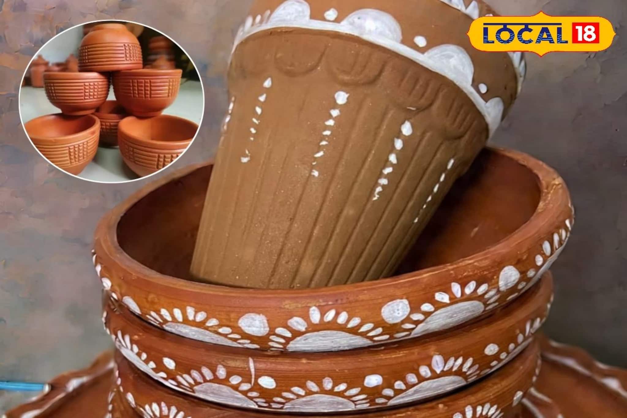 এবার প্লাস্টিকের যুগ শেষ, বাজার কাঁপাচ্ছে মাটির বাসনপত্র! জেনে নিন দাম এবার প্লাস্টিকের যুগ শেষ, বাজার কাঁপাচ্ছে মাটির বাসনপত্র! জেনে নিন দাম