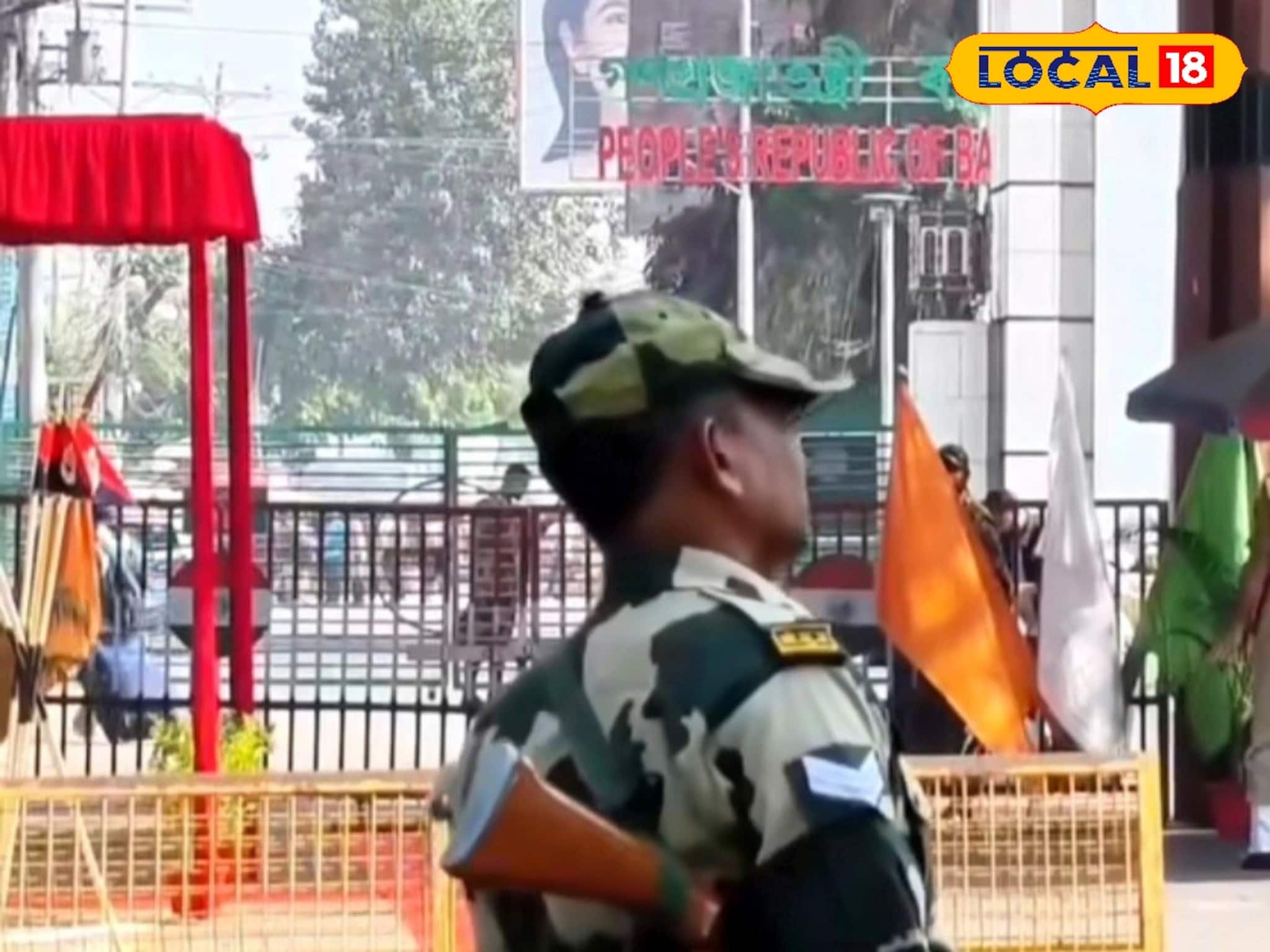 বাংলাদেশে আবারও অশান্তির আবহ, কড়া নিরাপত্তা পেট্রাপোল সীমান্তে, সতর্ক বিএসএফ বাংলাদেশে আবারও অশান্তির আবহ, কড়া নিরাপত্তা পেট্রাপোল সীমান্তে, সতর্ক বিএসএফ