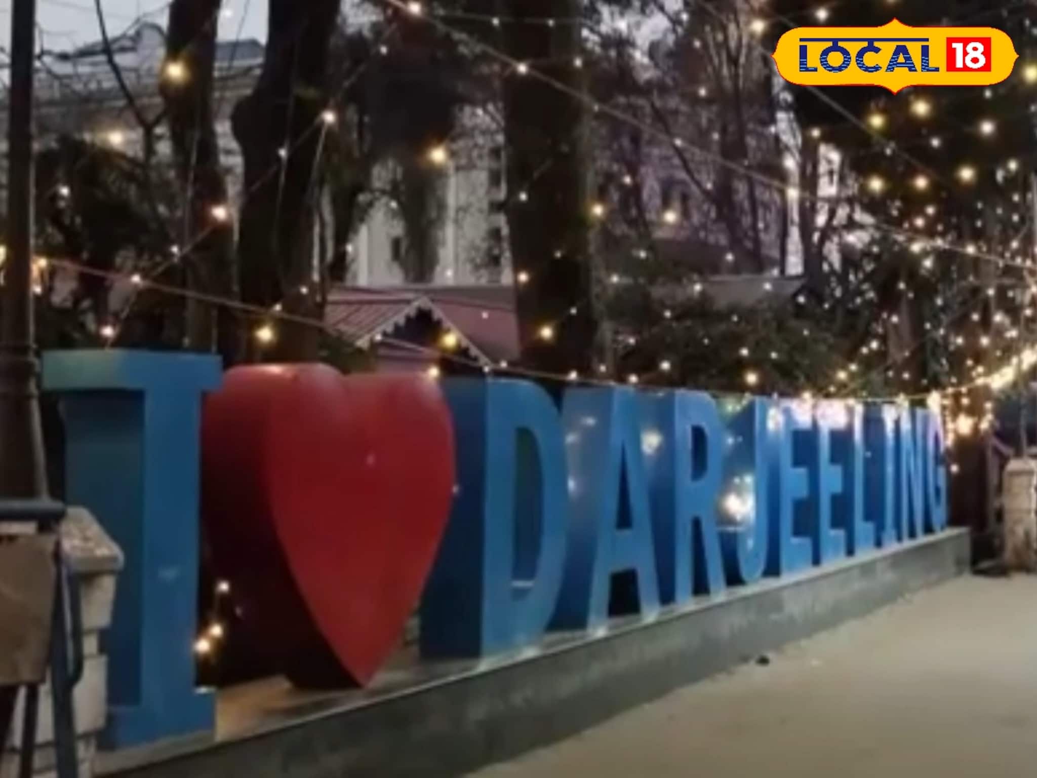 বড়দিনে আলোর রোশনাইয়ে পাহাড়, উৎসবের জোয়ারে দার্জিলিং-শিলিগুড়ি