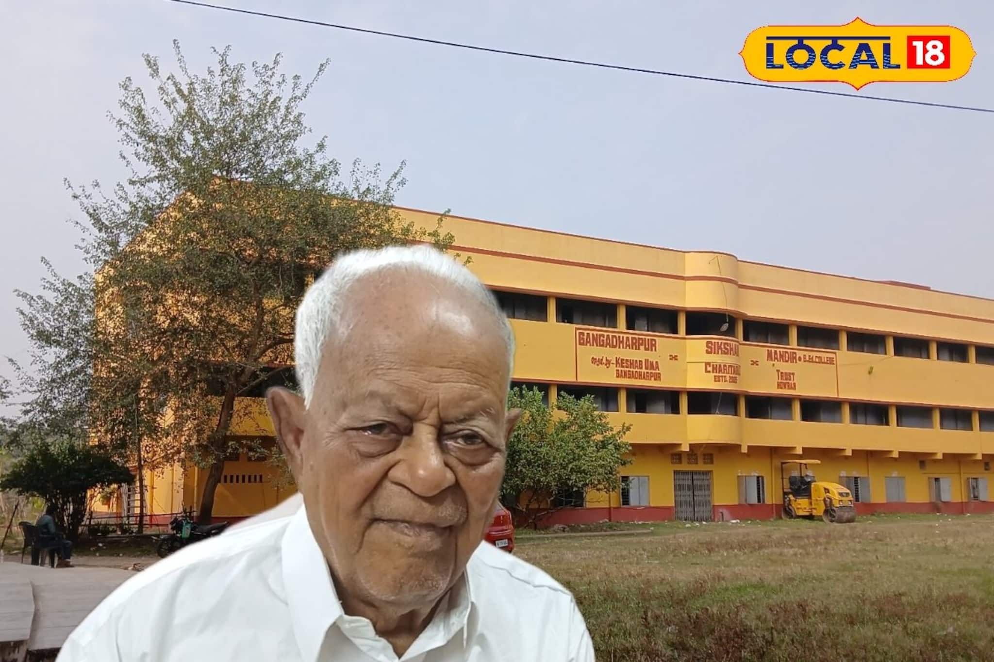 শিক্ষার আলো জ্বালতে গড়েছেন স্কুল-কলেজে, শিক্ষাক্ষেত্রে গঙ্গাধরপুরের রূপকার সন্তোষ দাস