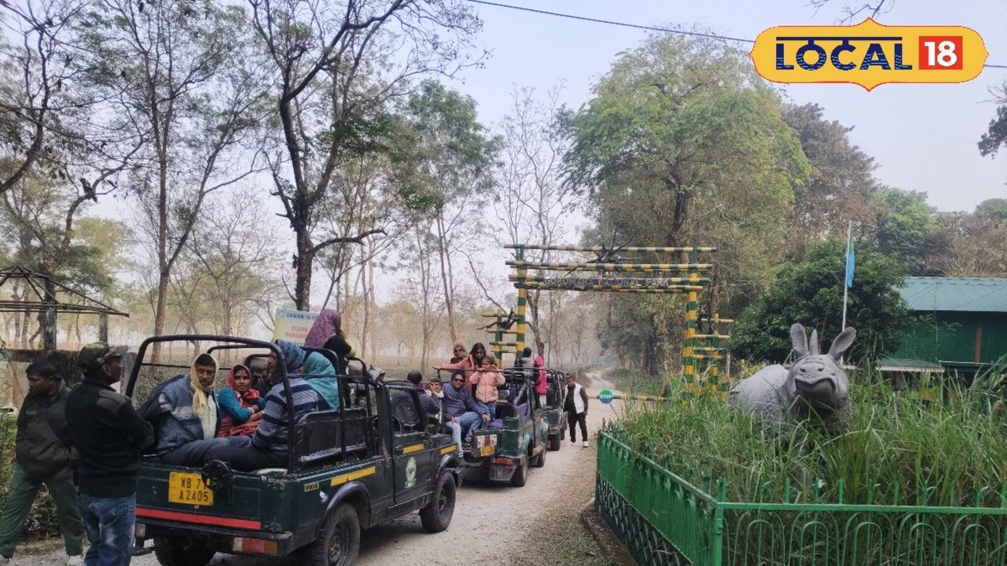 JalpaiguriNews: শীতের সকালে জিপসির গর্জন, গরুমারার জঙ্গলে পর্যটকদের উচ্ছ্বাস