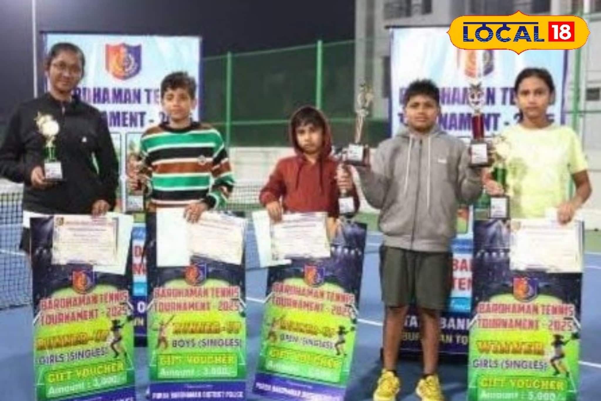 পূর্ব বর্ধমান জেলা পুলিশের উদ্যোগে প্রথম লন টেনিস টুর্নামেন্ট, ব্যাপক উৎসাহ ও উন্মাদনা