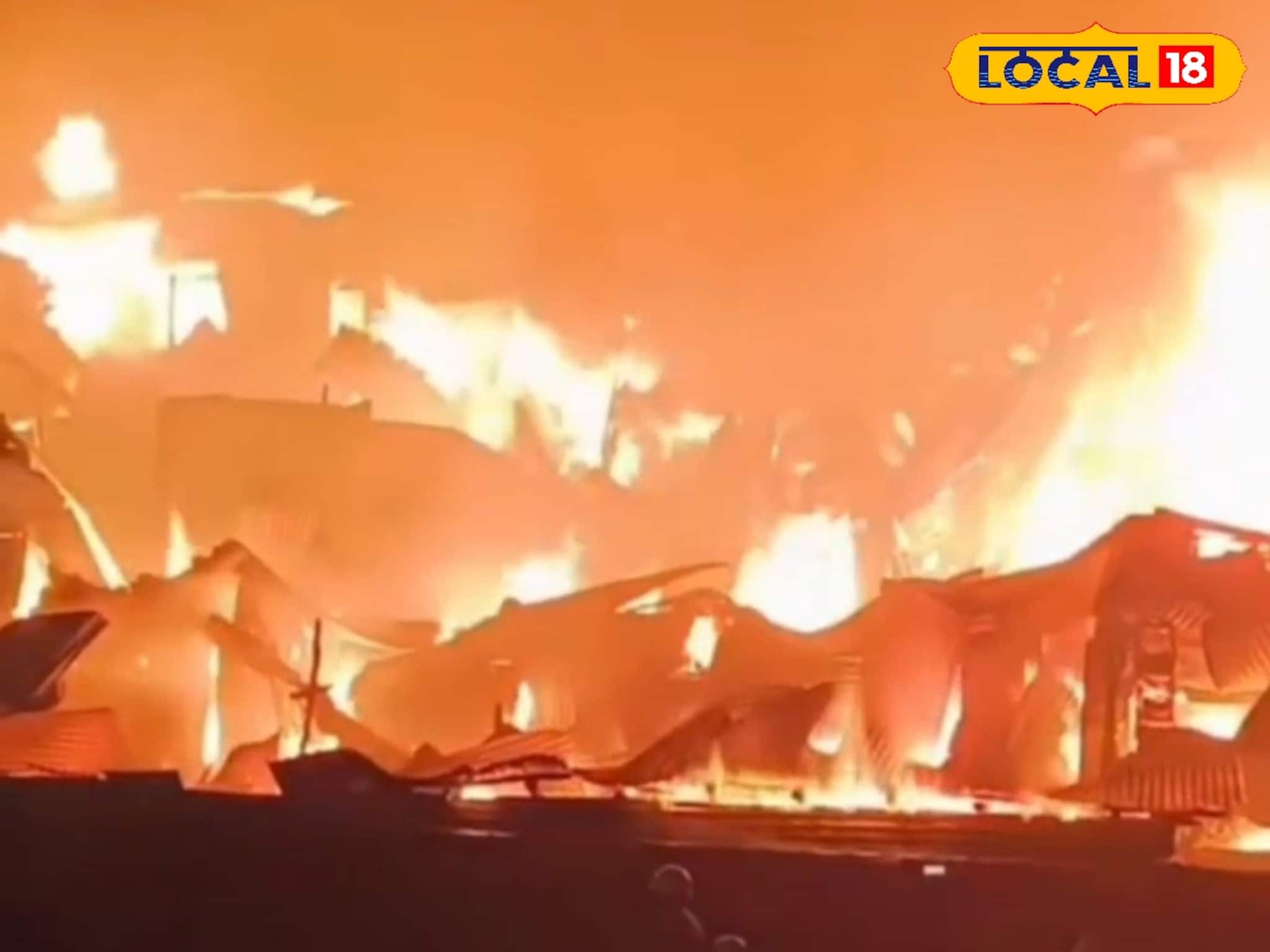 বিরাটি যদুবাবুর বাজারে ভয়াবহ অগ্নিকাণ্ড, পুড়ে ছাই ২০০ দোকান, কী ভাবে লাগল আগুন?  