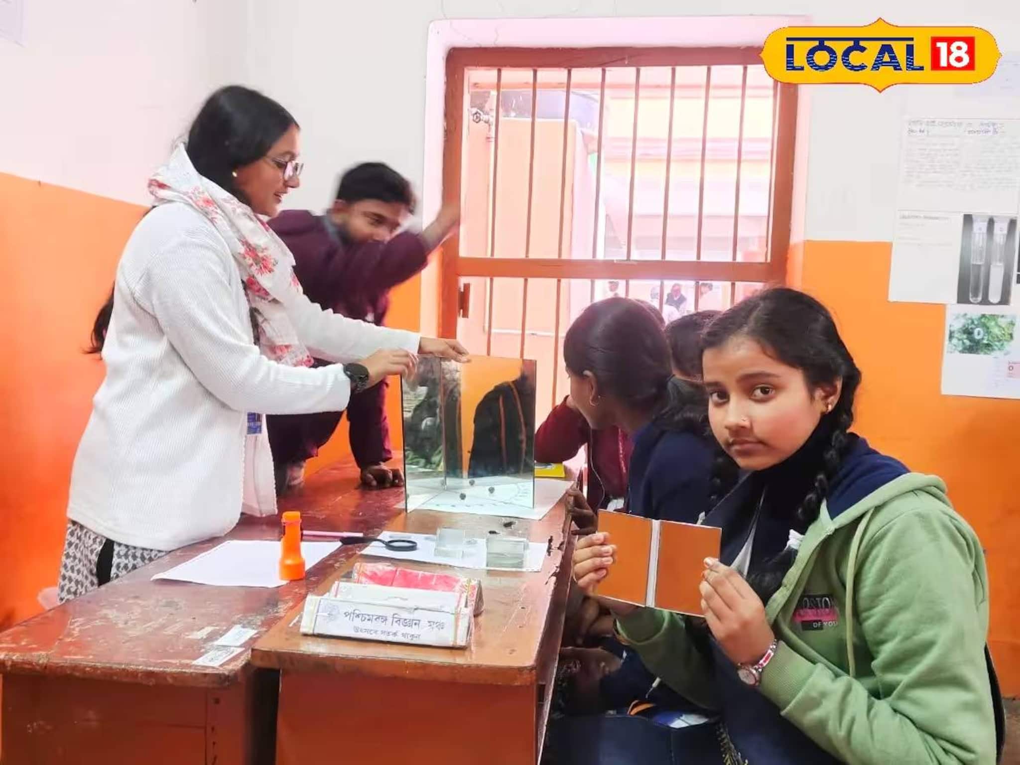 মিউজিয়ামের 'জাদু আয়না' বানানো যাবে বাড়িতেই! বিশেষ পদ্ধতি দেখালেন মালদহের ২ কলেজ পড়ুয়া