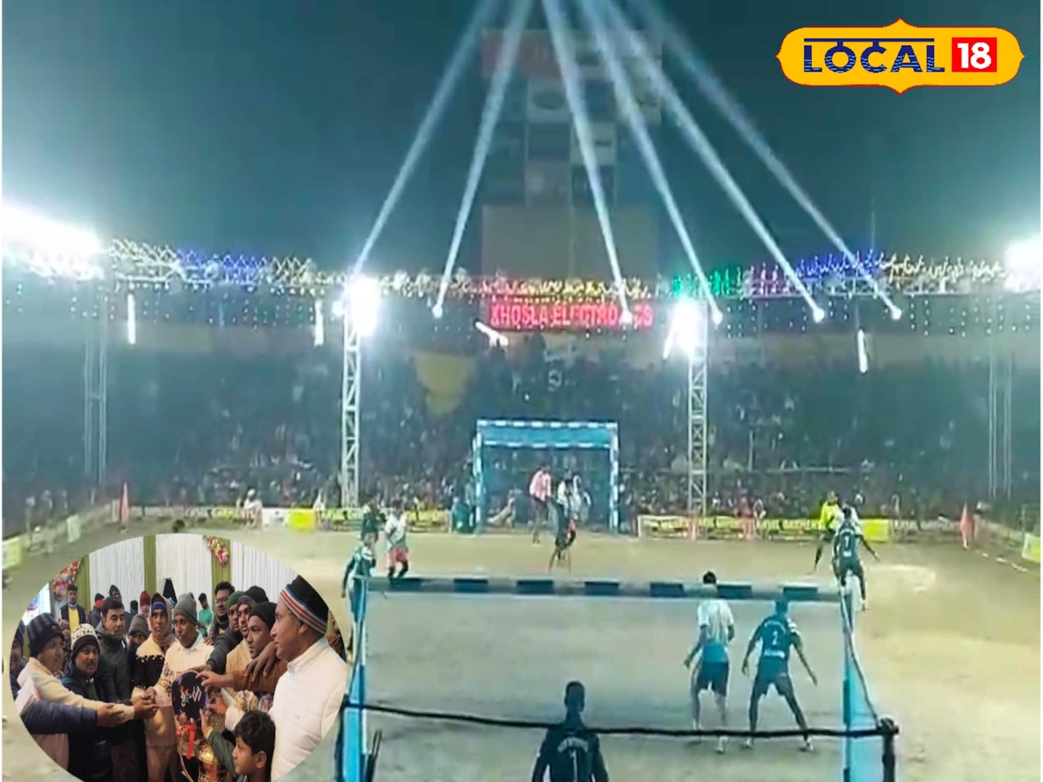 জয়নগরের মিনি ফুটবল টুর্নামেন্টে 'ডবল চারচাকা ধামাকা'!