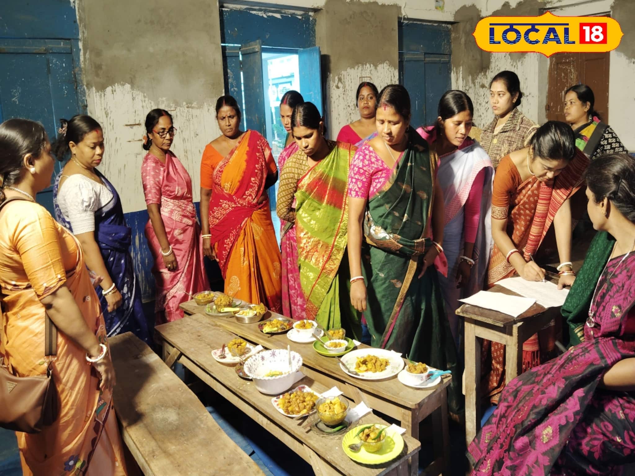 কম তেল, মশলা ব্যবহারে পুষ্টিকর খাবার তৈরির রন্ধন প্রতিযোগিতা কাশীনগরে