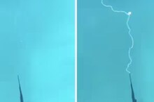 বৃষ্টিতে ভাসছে দুবাই, এর মধ্যেই বুর্জ খলিফা উপরে বজ্রপাতের ভিডিও ভাইরাল, দেখুন সেই মুহূর্ত