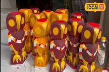 মেলা মরশুমের আগমনে প্রাণ ফিরে পেল কাঠপুতুলের গ্রাম! মগ্ন শিল্পীরা