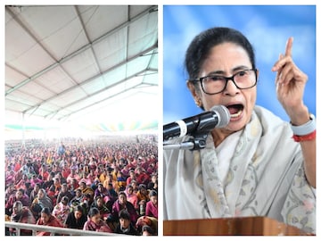 বাঁকুড়ার সভায় তৃণমূলনেত্রী মমতা বন্দ্যোপাধ্যায়৷ বাঁকুড়ার সভায় তৃণমূলনেত্রী মমতা বন্দ্যোপাধ্যায়৷