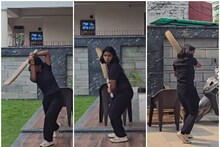 কোহলির মত কভার ড্রাইভস রোহিতের মত পুল, ভাইরাল কিশোরী ক্রিকেটারের ভিডিও