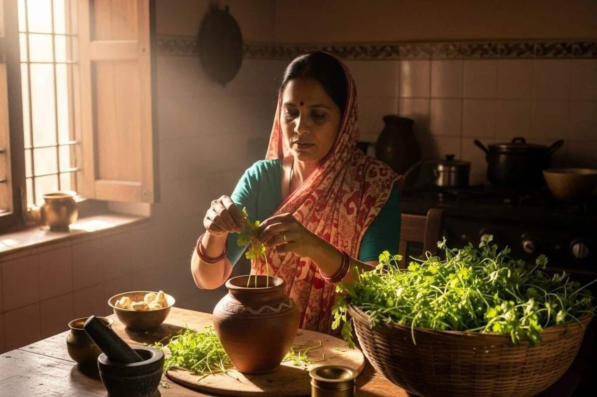 ১ টুকরো সুতির কাপড়! ফ্রিজে অনেক দিন তাজা সবুজ থাকবে ধনেপাতা! পচবেই না কোনওমতে! ১ টুকরো সুতির কাপড়! ফ্রিজে অনেক দিন তাজা সবুজ থাকবে ধনেপাতা! পচবেই না কোনওমতে!