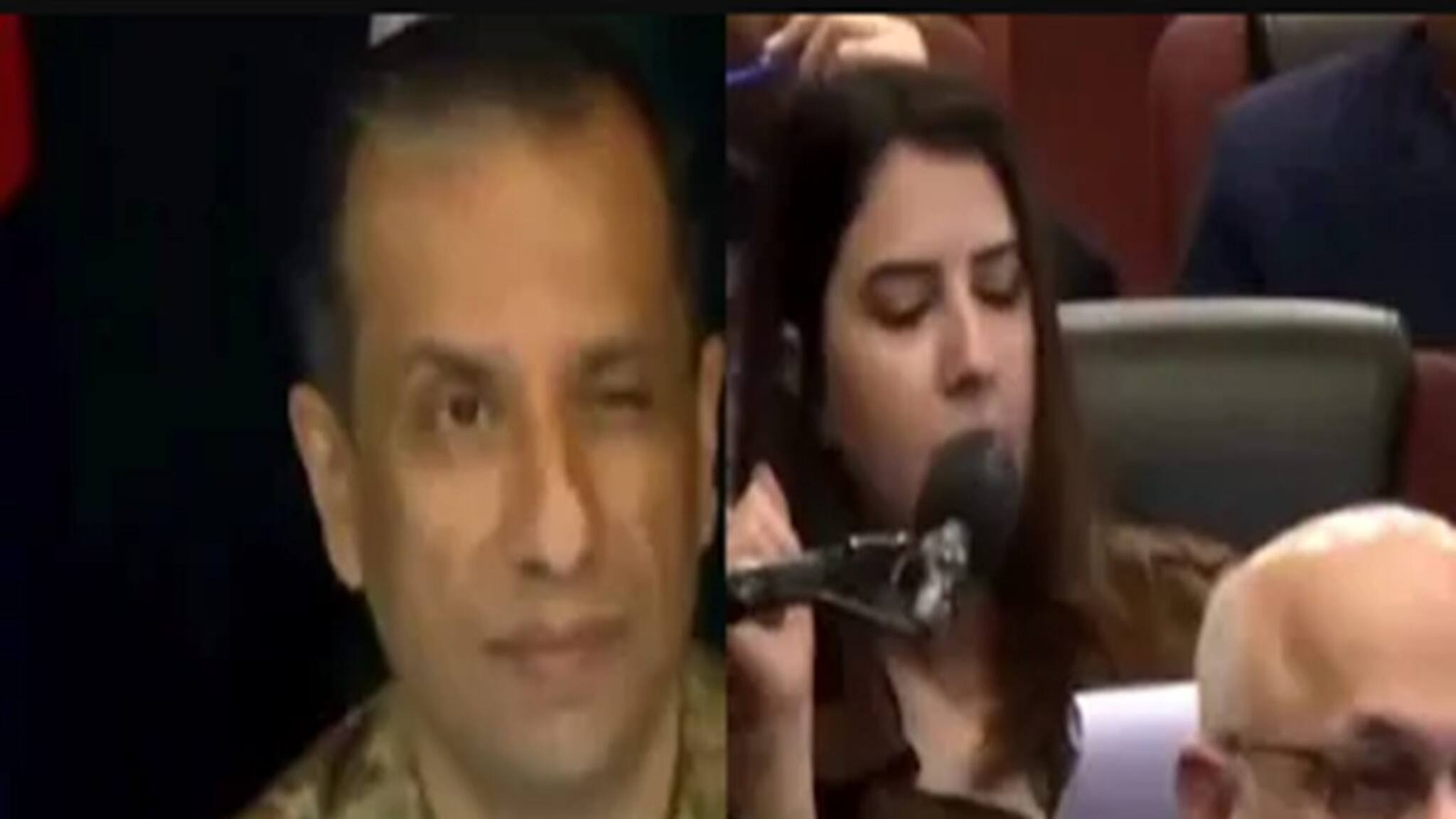 Pakistan Army Viral Video: মহিলা সাংবাদিককে চোখ মারলেন পাক সেনার মুখপাত্র! শরিফ একেবারেই ভদ্র নন, কটাক্ষ সমাজমাধ্যমে