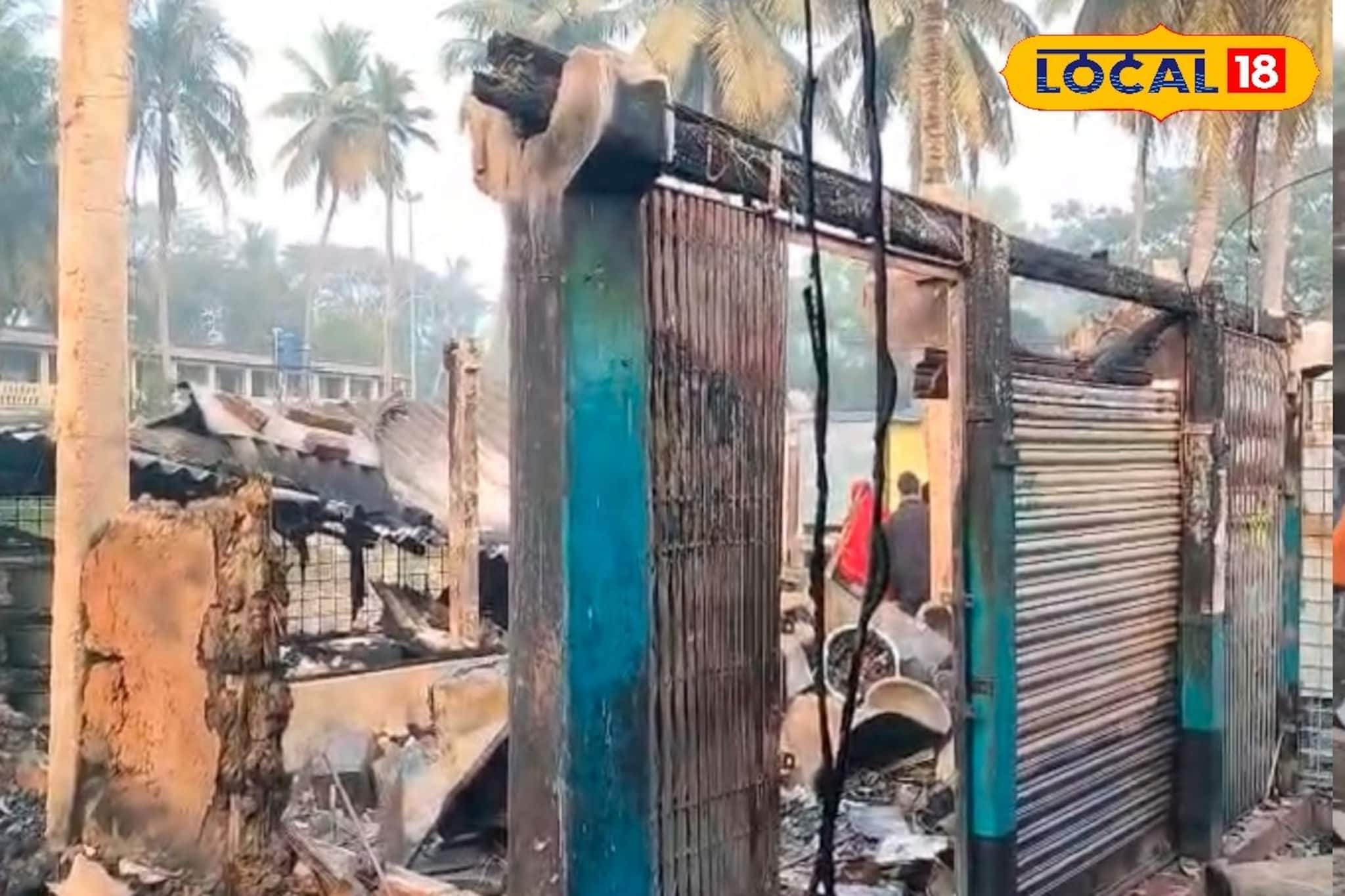 বড়দিনের রাতে চরম সর্বনাশ! দিঘার কাছে আগুনের তাণ্ডব, ব্যাপক ক্ষতি ব্যবসায়ীদের