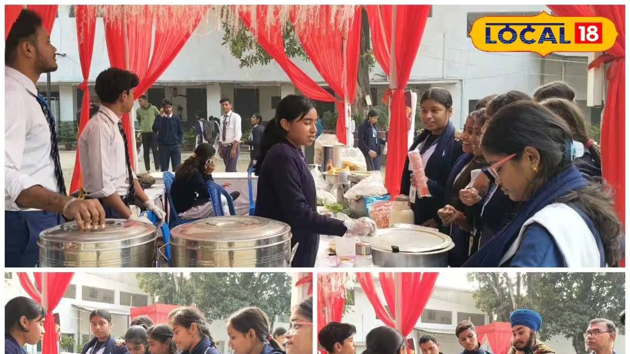 ছোট্ট বয়সেই স্বনির্ভরতার স্বাদ! স্কুলের শতবর্ষে স্টল দিয়ে খাবার বিক্রি করল পড়ুয়ারা