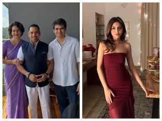 বান্ধবী আভিভার (ডানদিকে) সঙ্গে বাগদান সম্পন্ন হল প্রিয়াঙ্কা-রবার্ট বঢরার পুত্র রাইহানের৷ বান্ধবী আভিভার (ডানদিকে) সঙ্গে বাগদান সম্পন্ন হল প্রিয়াঙ্কা-রবার্ট বঢরার পুত্র রাইহানের৷