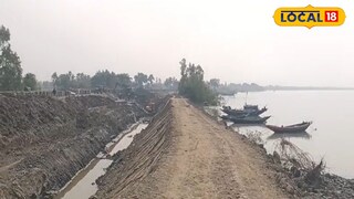 চলছে নদীবাঁধ তৈরির কাজ