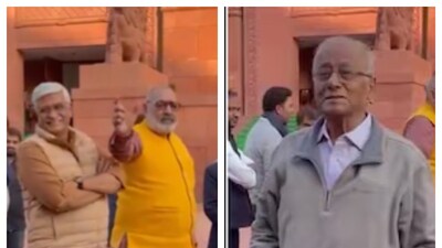 সৌগতর সঙ্গে বচসায় গজেন্দ্র সিং শেখাওয়াত এবং গিরিরাজ সিং৷ 