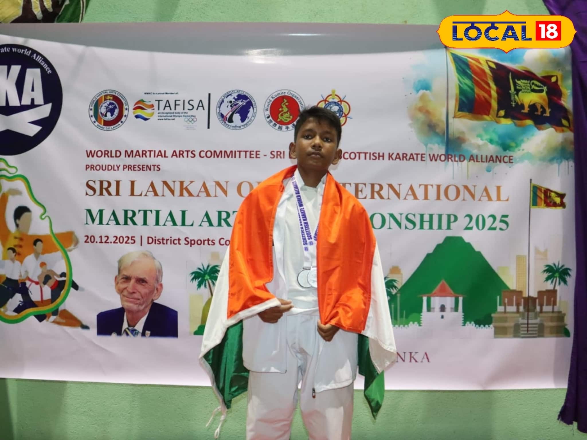 শিলিগুড়ির গর্ব ঋষিরাজ! শ্রীলঙ্কার মাটিতে মার্শাল আর্টসে জোড়া রুপো জয়