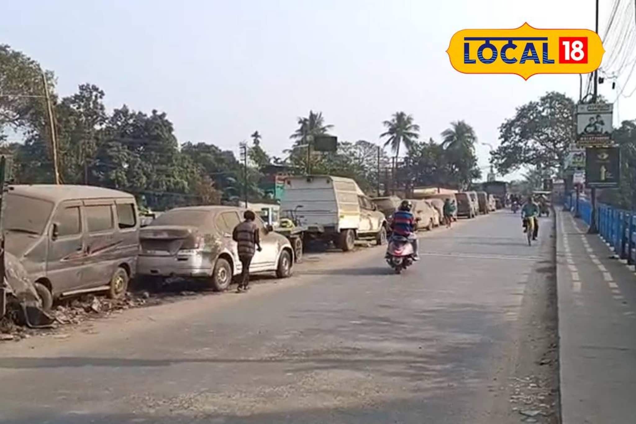 রোজকার যানজট থেকে মুক্তি! সোনারপুর ফ্লাইওভার থেকে সরানো হচ্ছে পরিত্যক্ত গাড়ি